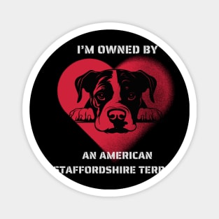 I am owned by an American Staffordshire Terrier Magnet